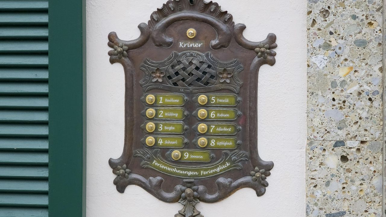 Ferienglück Haus - Klingelschild-Ferienwohnung Fer Ferienglück Haus - Klingelschild-Ferienwohnung Fer
